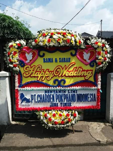 Karangan Bunga Pernikahan  di Jembrana